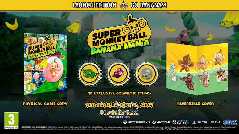 super monkey ball banana mania classic character pack